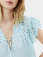 PEPE JEANS Bluză STELLA cu manecă Ruflle - imagine 2